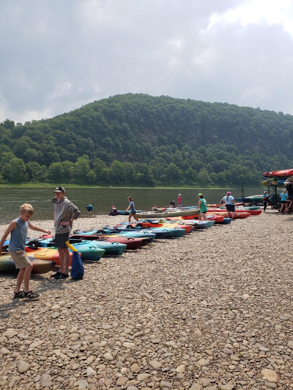 kayaking event