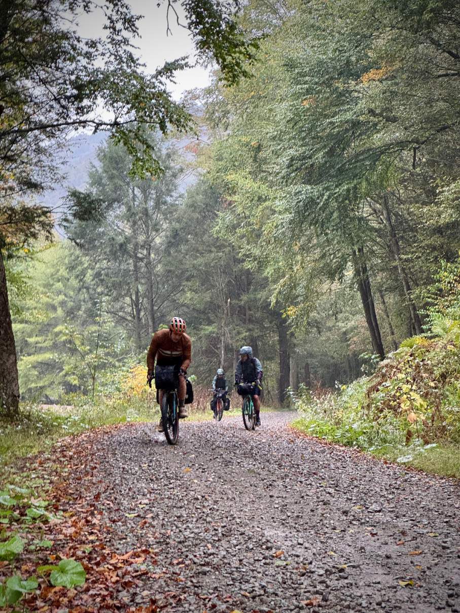mixed surface route Endless Mountains Gravel Bikepacking Loop