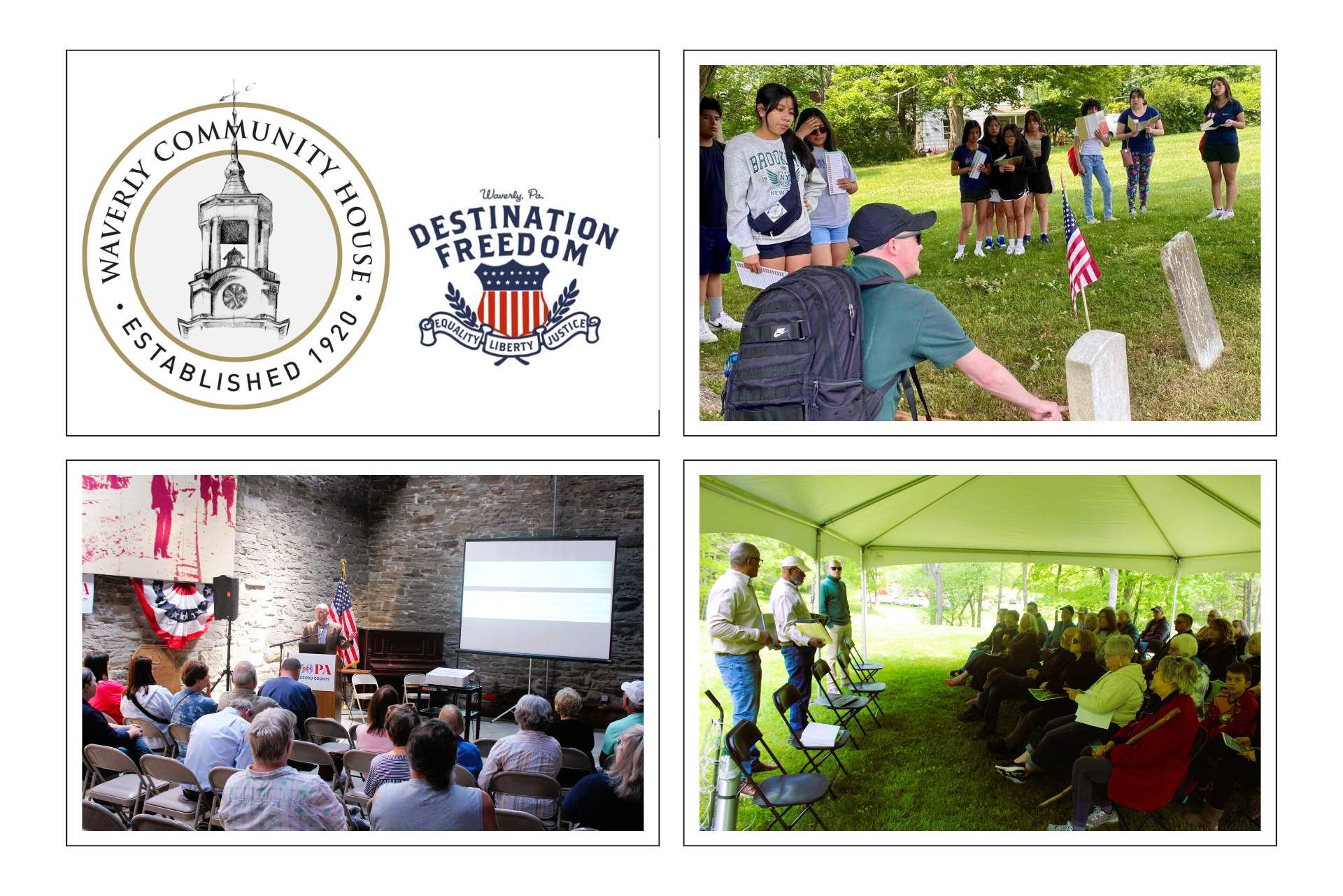 event header Destination Freedom Underground Railroad Tours